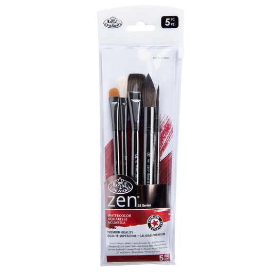 ZEN Watercolour Brush Set of 5 - 832 Default Title