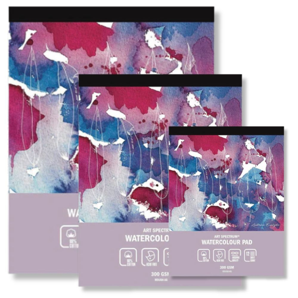 Art Spectrum Studio Watercolour Pad Rough 300gsm image 6