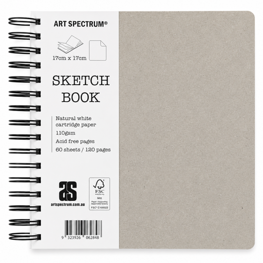 Art Spectrum Bare Spiral Sketchbook 110gsm 120 Pages
