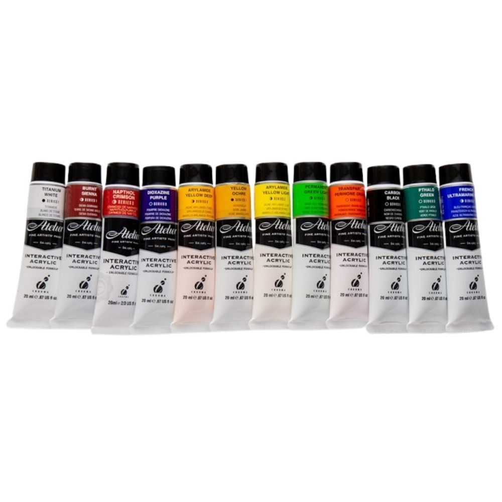 Atelier Interactive Acrylic Set of 12 x 20ml image 5