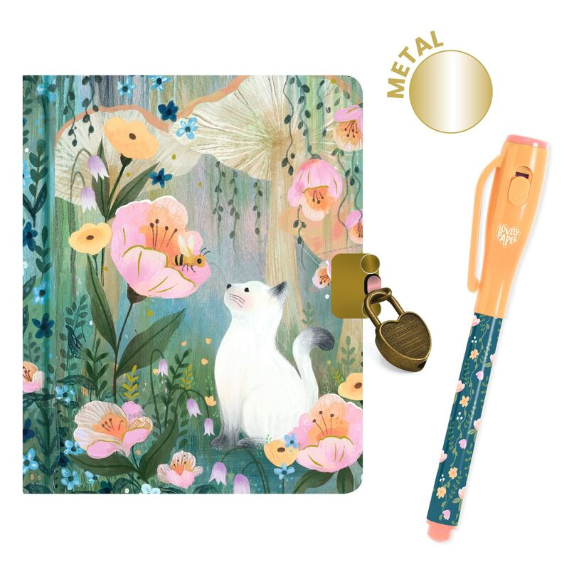 Djeco Little Secret Notebook with Magic Pen - Kendra Binney