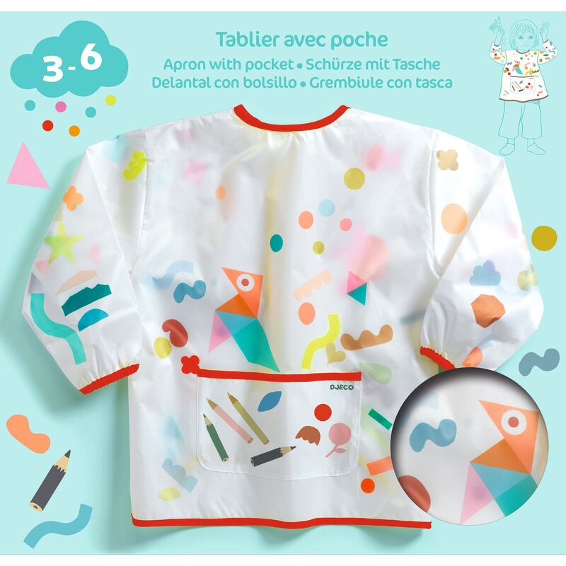 Djeco Apron - With Pocket - Age 3-6