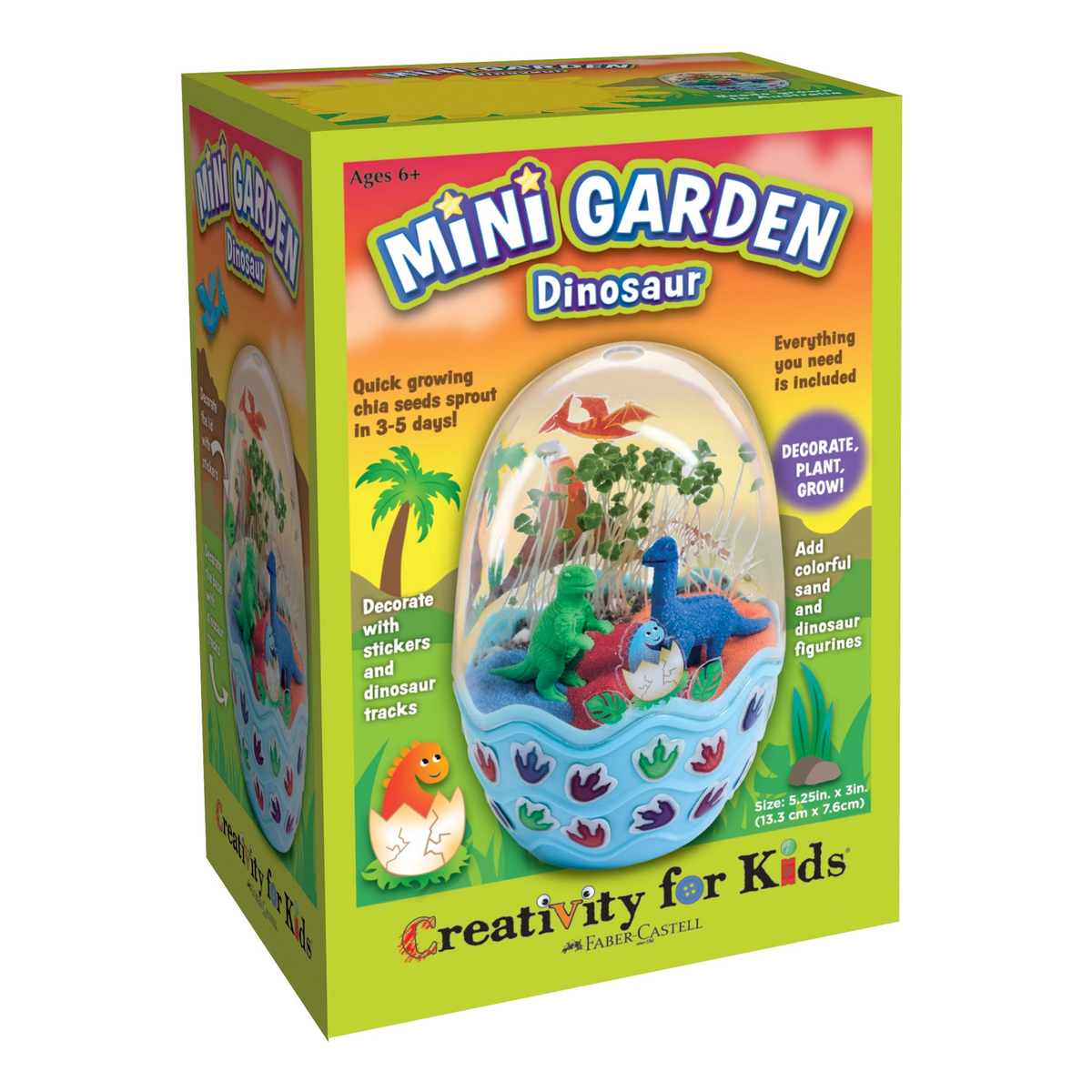 Faber-Castell Creativity for Kids Mini Garden Dinosaur