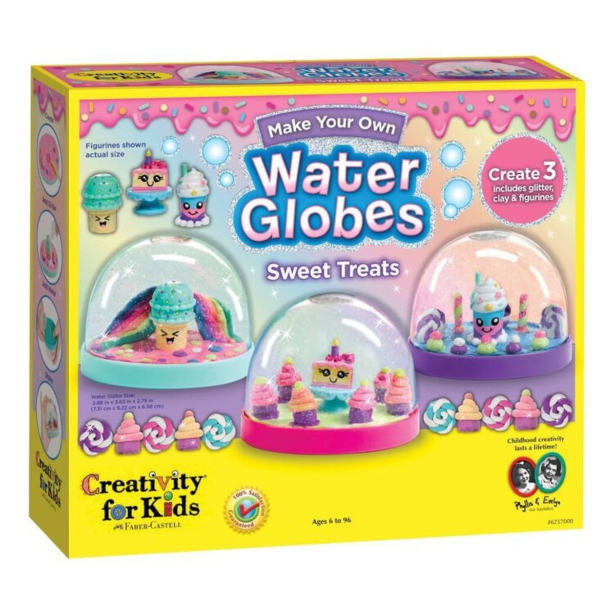 Faber-Castell Creativity For Kids Make Your Own Water Globe - Sweet Treats
