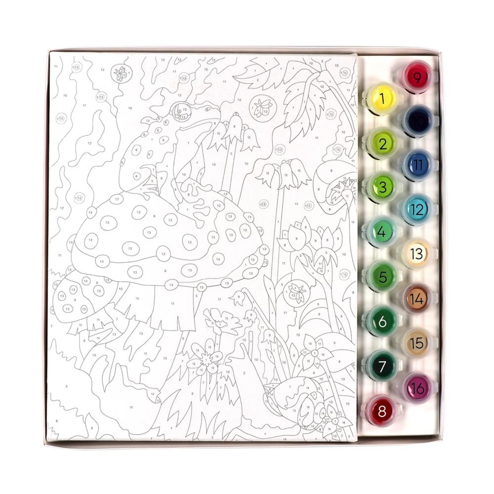 iHeartArt Paint by Numbers - Mushroom Forest