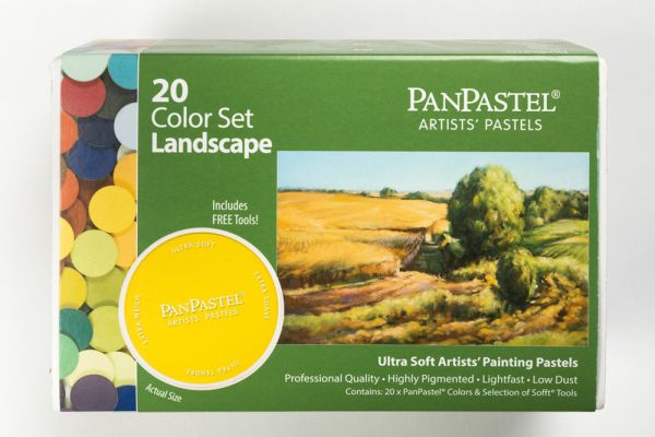 PanPastel Set of 20 with Sofft Tools - Landscape Colours
