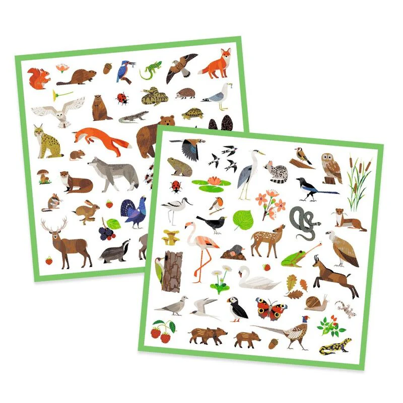 Djeco Stickers - Fauna