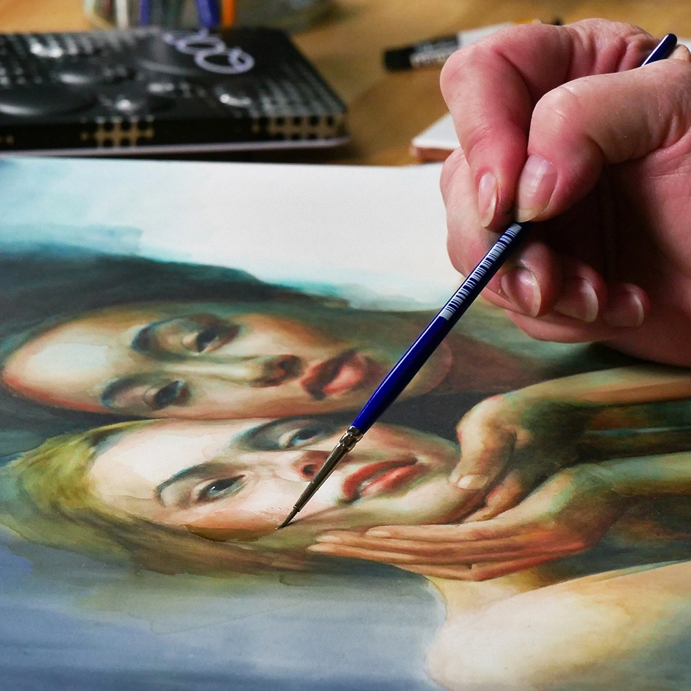 Golden QoR Artist WC Ali Cavanaugh Portrait Set