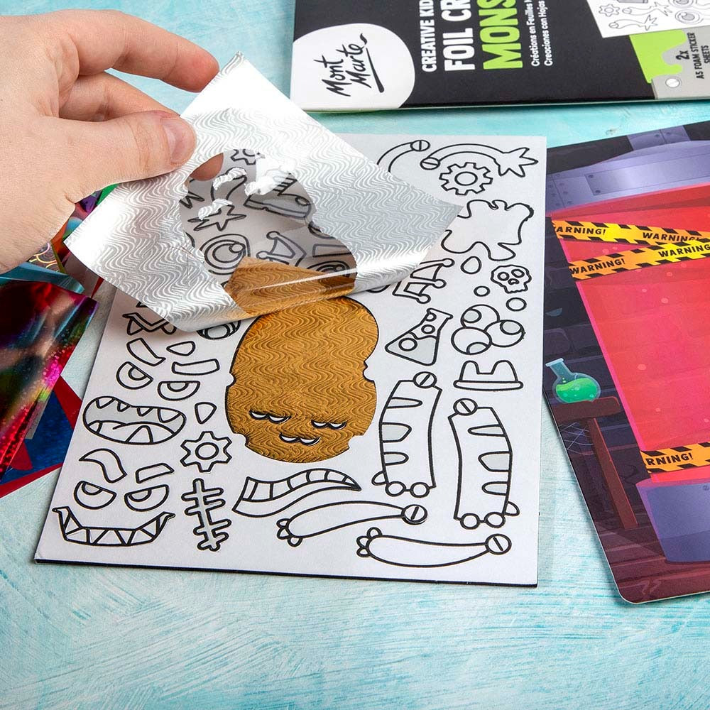 Mont Marte Foil Creations - Monster Lab - Radioactive