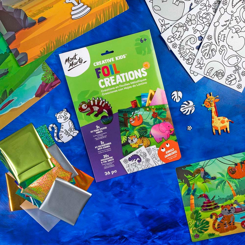 Mont Marte Foil Creations - Jungle Jamboree