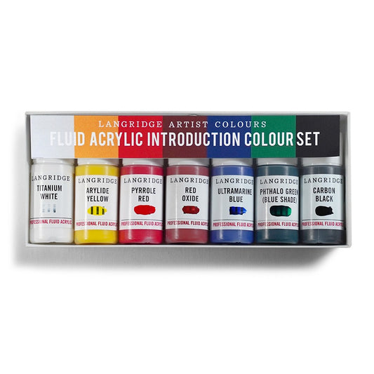 LANGRIDGE Fluid Acrylic Introduction Set