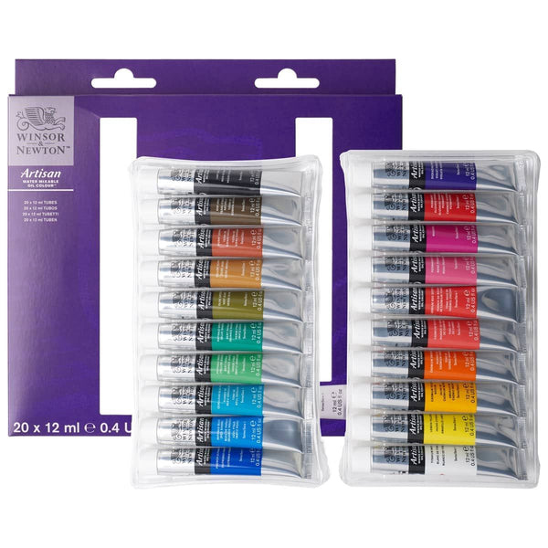 Winsor and Newton ARTISAN Water-Mixable Oil Set of 20 x 12ml