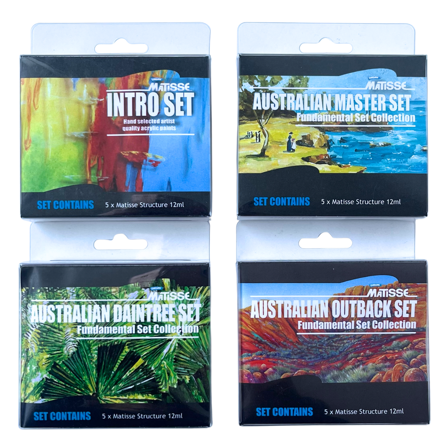 Matisse Structure MINI Set 5x12ml Intro image 5