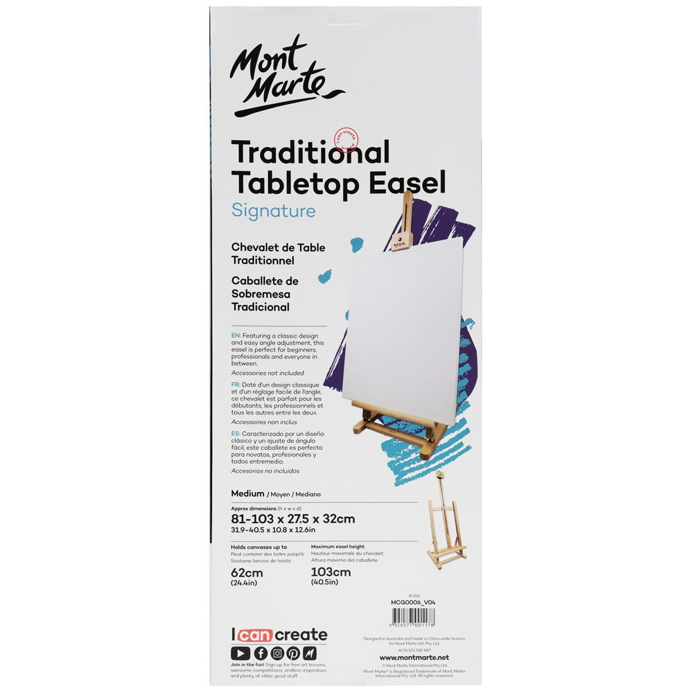 Mont Marte Traditional Desk Easel image 8
