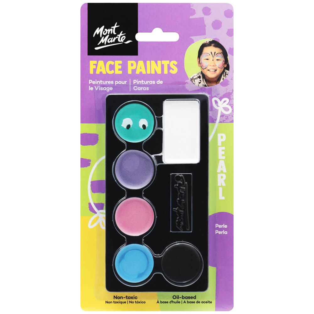 Mont Marte Kids Face Painting Set Pearl image 4