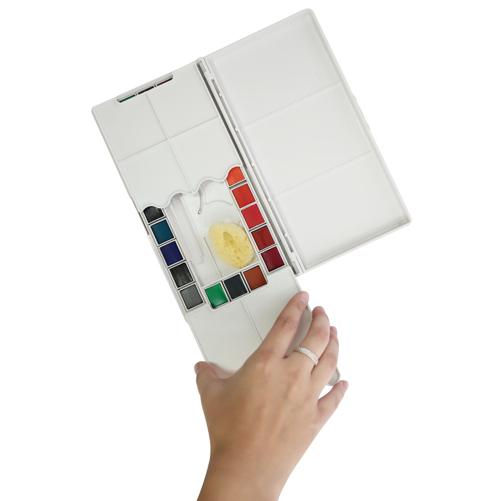 Mont Marte Premium Watercolour Half Pan Set 28pce image 7
