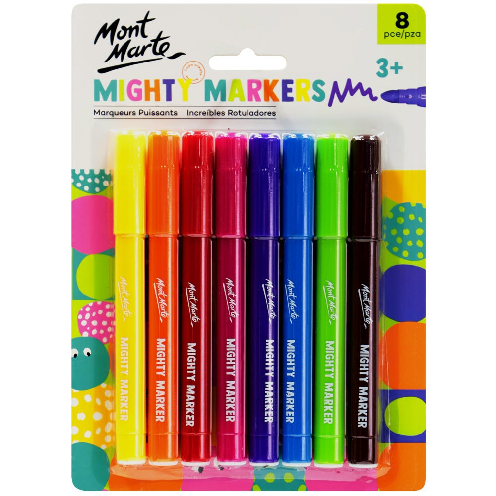 Mont Marte Mighty Markers 8pce image 8