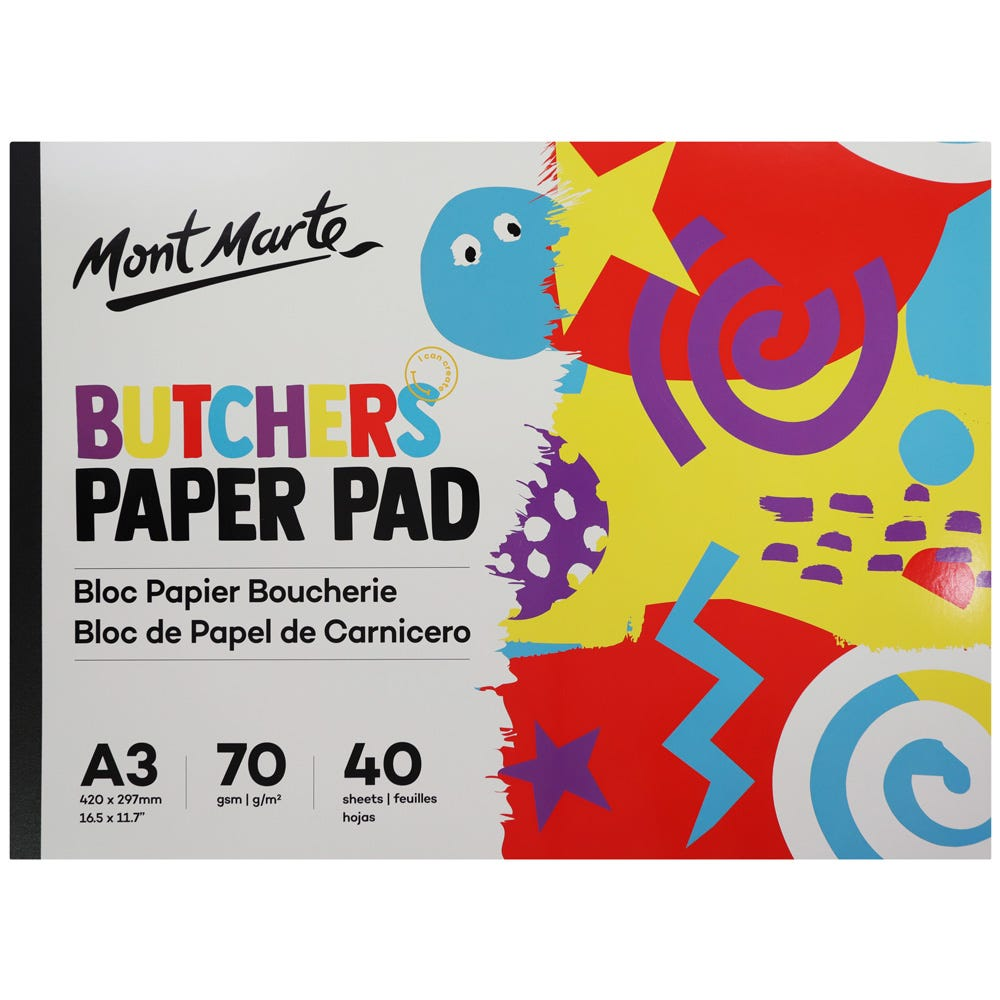 Mont Marte Kids Butchers Paper Pad 40 sheets image 9
