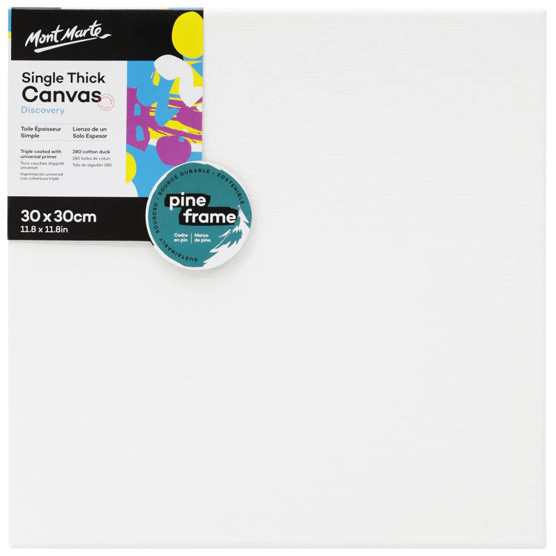 Mont Marte Discovery Canvas Single Thick
