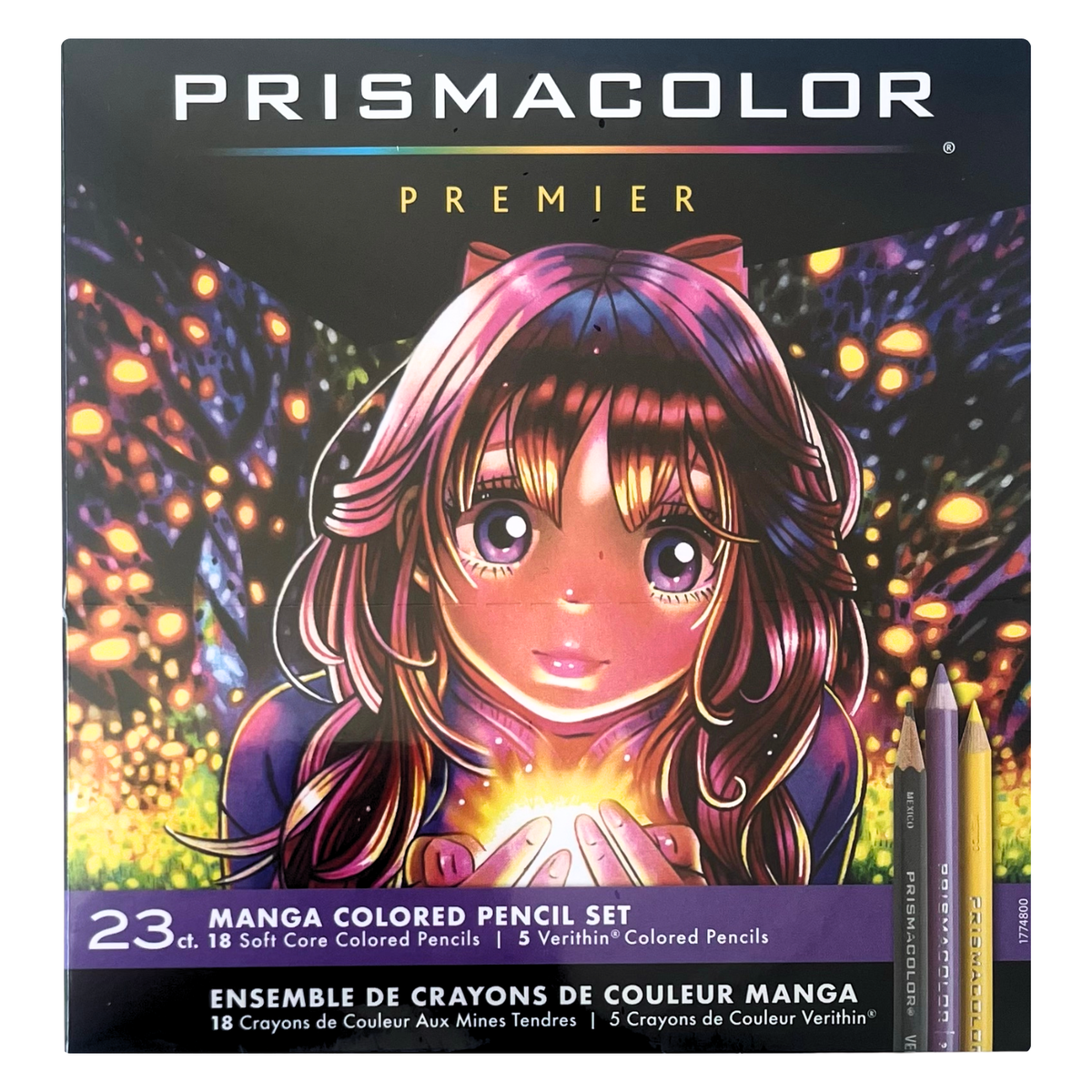 PRISMACOLOR Pencil Set of 23 - Manga Drawing
