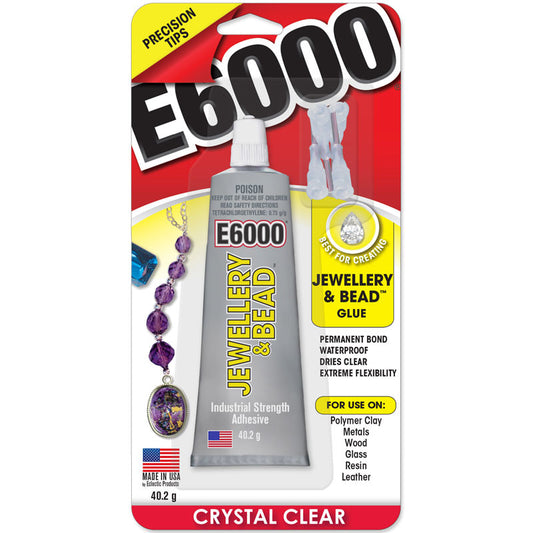 E6000 Jewellery and Bead Glue 40.2g Default Title
