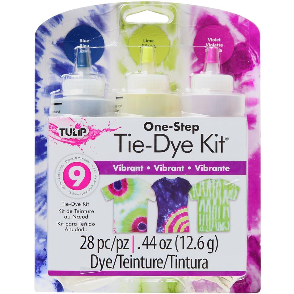 Tulip One Step Tie-Dye Kit 3 Colours - Vibrant Default Title