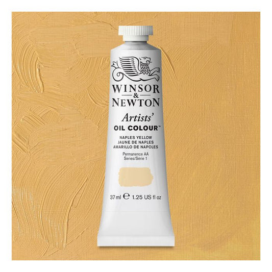 Winsor and Newton Artists Oil Colour 37ml S1 Naples Yellow