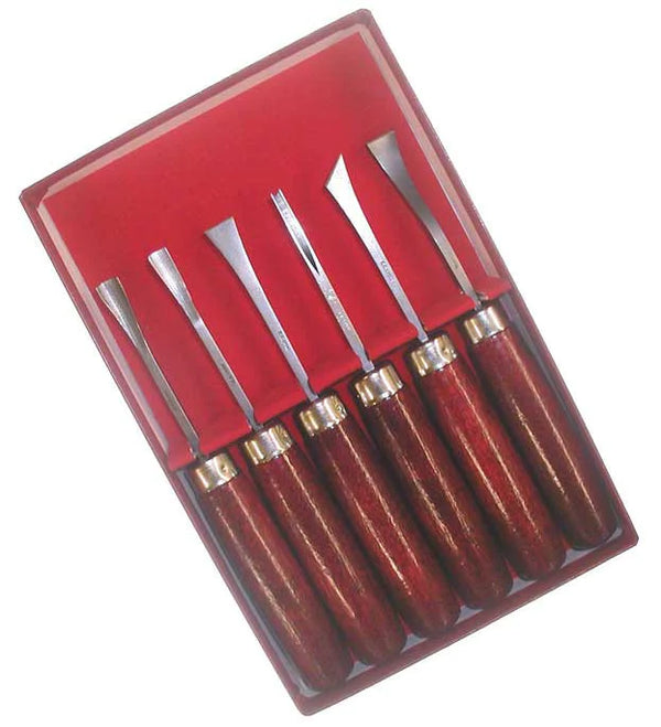 Lyons 6 Piece Straight Carving Set