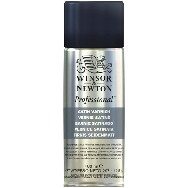Winsor and Newton Professional Spray Varnish 400ml Satin