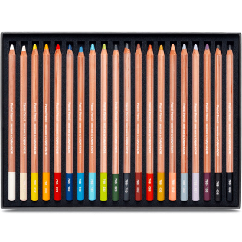 Caran DAche Pastel Pencils Assorted box of 20