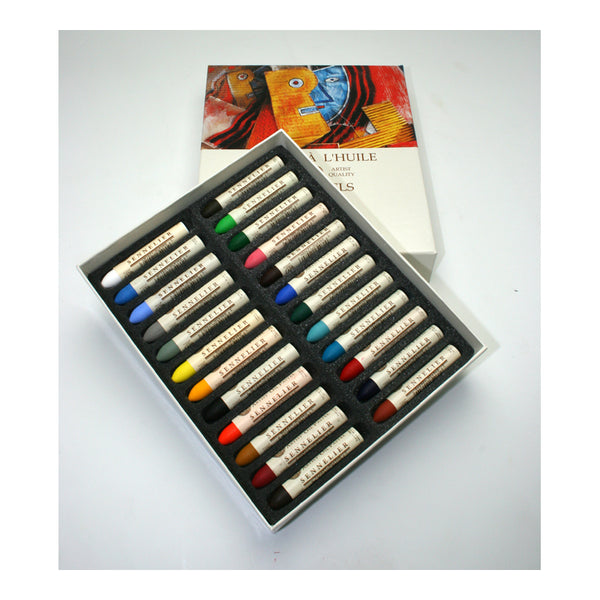 Sennelier Oil Pastels Assorted Box of 24