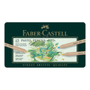 Faber-Castell Pitt Pastel Pencil Assorted Tin of 12
