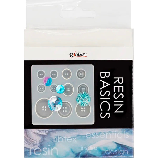 Ribtex Silicone Mould Buttons