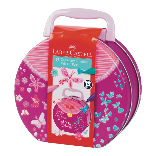 Faber-Castell Connector Pen Handbag Tin