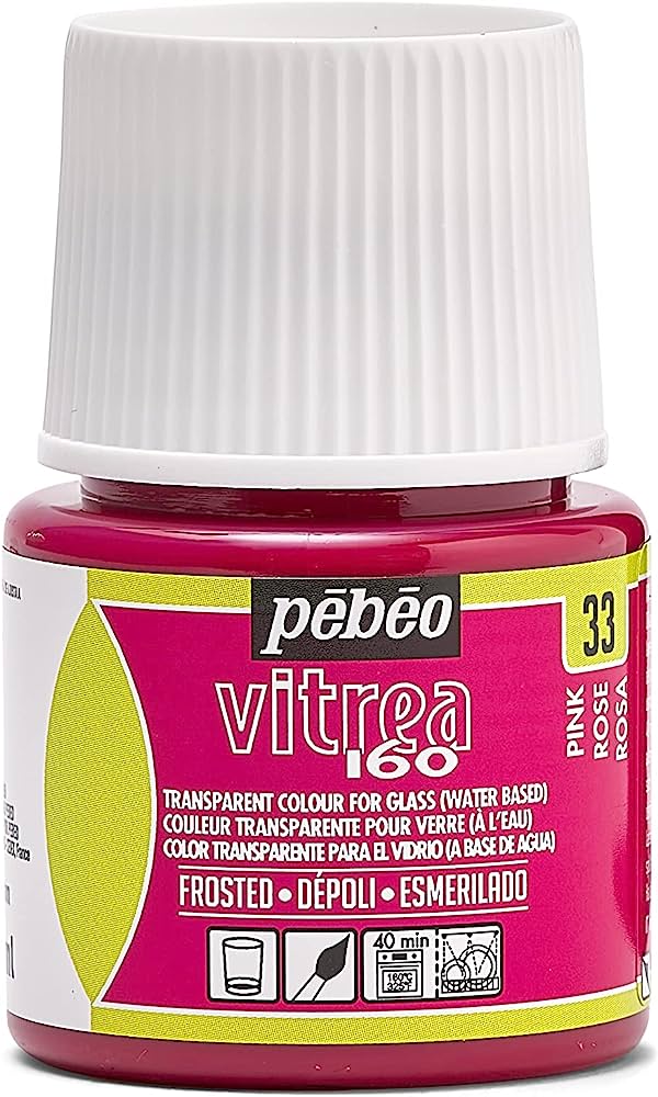 Pebeo Vitrea 160 Glass Paint 45ml - Frosted