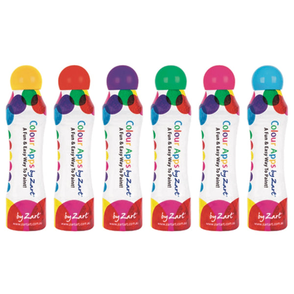 Zart Colour Apps Pack of 6 Assorted