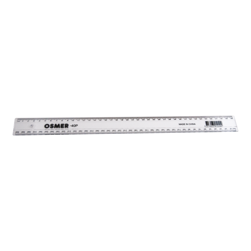 Osmer 40cm Plastic Ruler