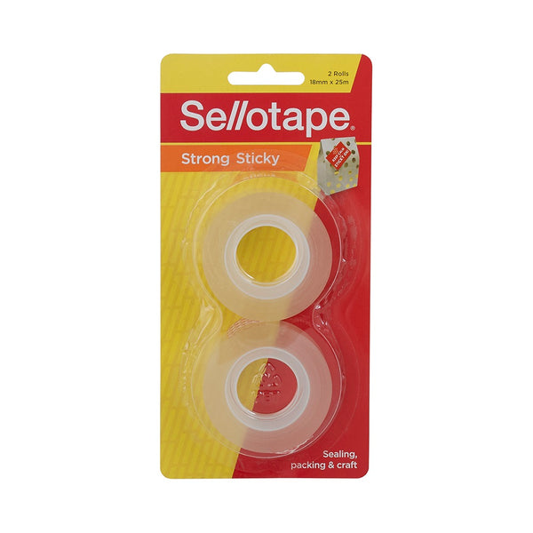 Sellotape Sticky Tape Refill x 2 rolls