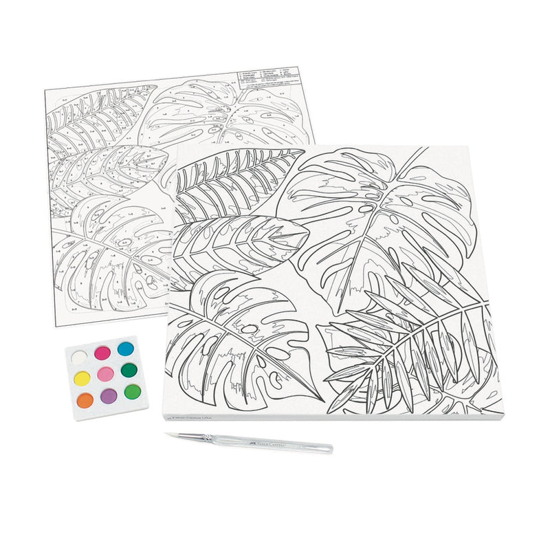 Faber-Castell Creative Studio Paint by Number - Tropical