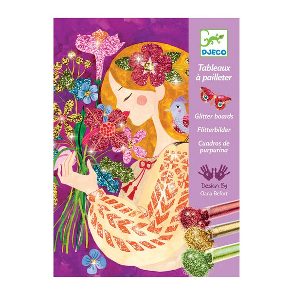 Djeco Scent of Flowers Glitter Boards