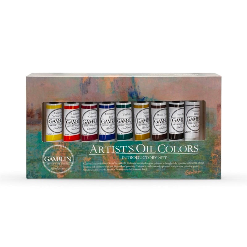 Gamblin Artist Oil Colours Introductory 9 x 37ml