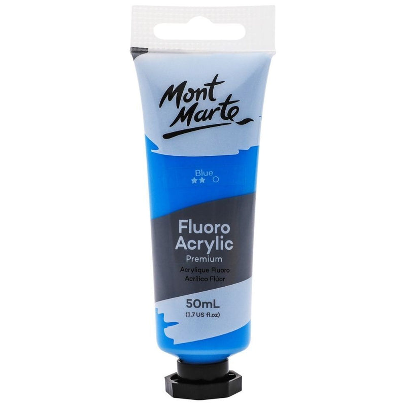 Mont Marte Fluoro Acrylic Paint 50ml