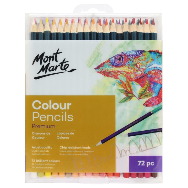 Mont Marte Colour Pencils 72pc