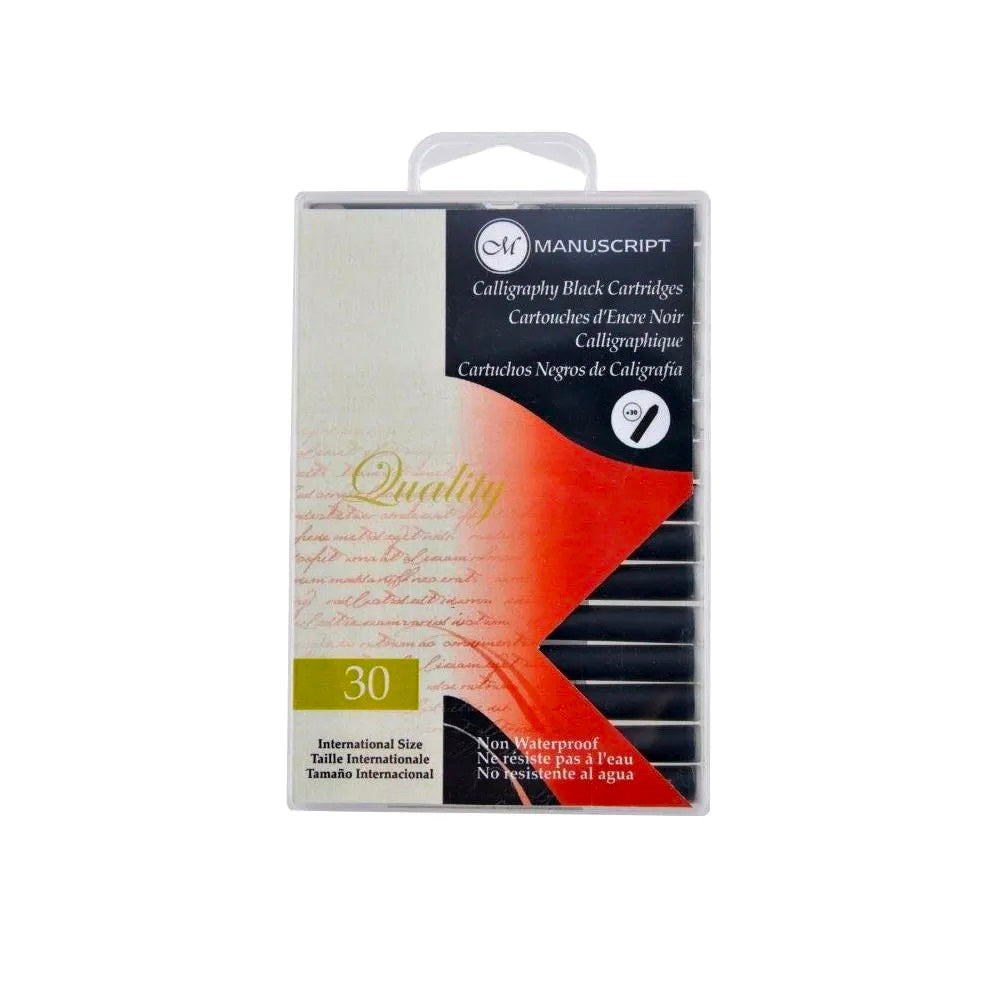 Manuscript Calligraphy Black Cartridges x 30 Default Title