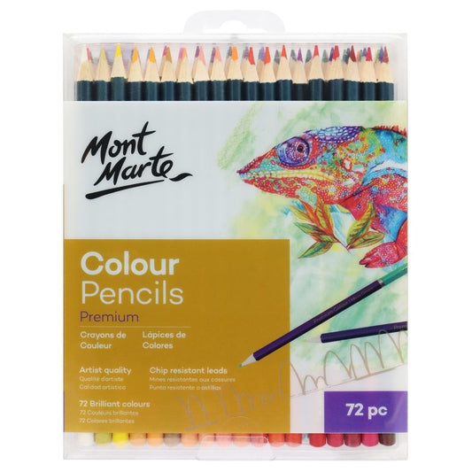 Mont Marte Colour Pencils 72pc Default Title