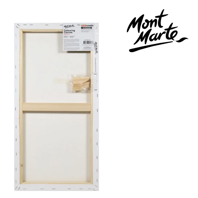 Mont Marte Colouring Canvas 30x60cm - Nursery Assorted