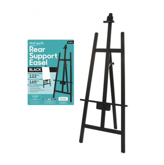 Mont Marte Rear Support Easel Black Default Title