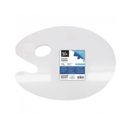 Mont Marte White Acrylic Palette 30x40cm Default Title