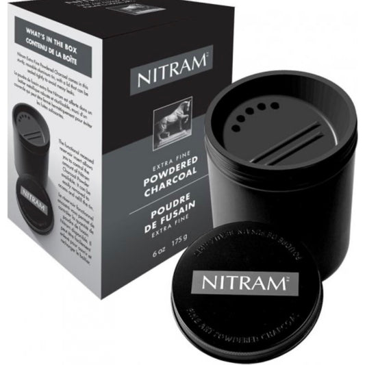 Nitram Extra Fine Powdered Charcoal 175g Default Title