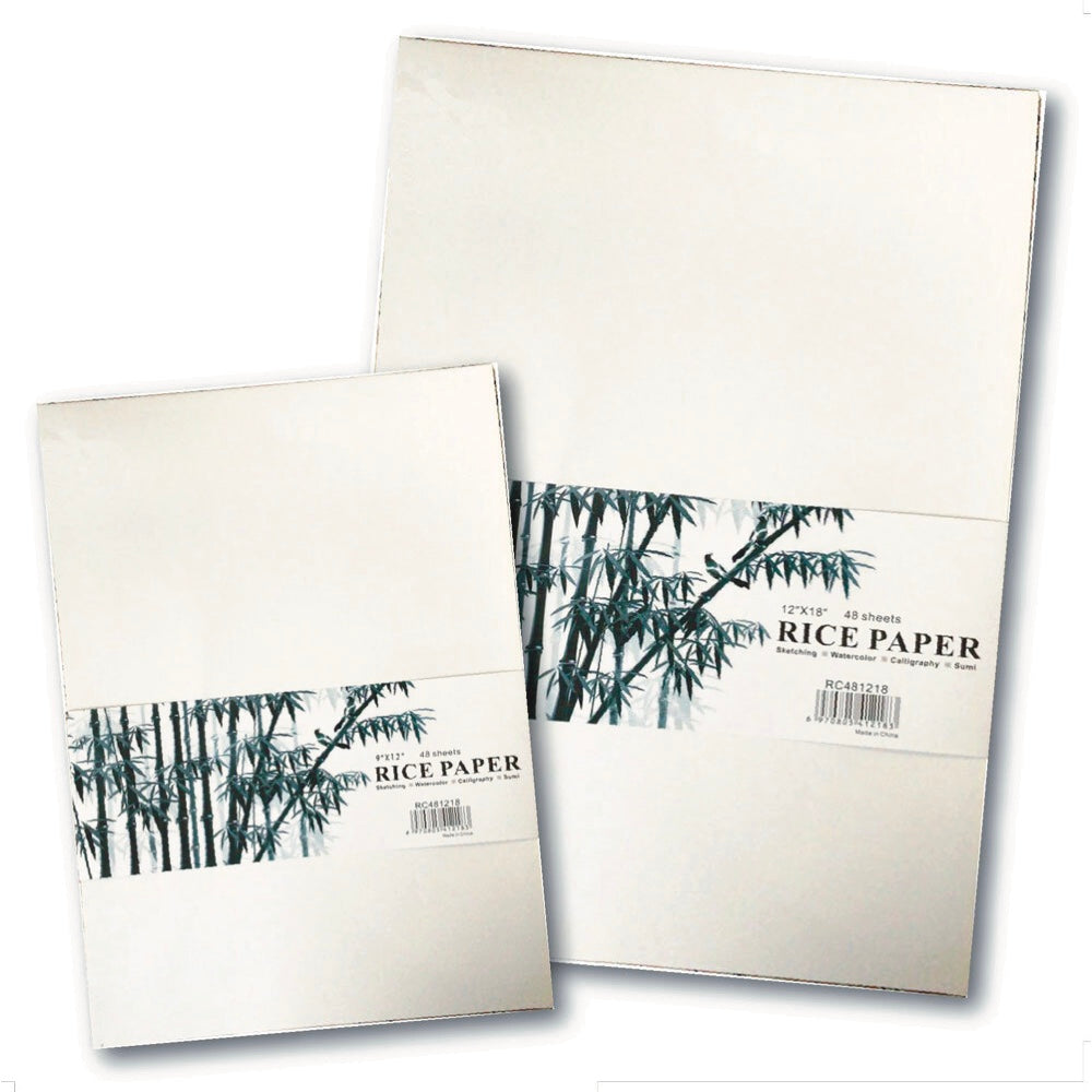 Rice Paper Pad 48 sheets 12 x 18 inch Default Title